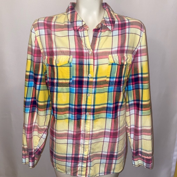 *CUSTOM DYED BUTTON DOWN - Picture 4 of 8